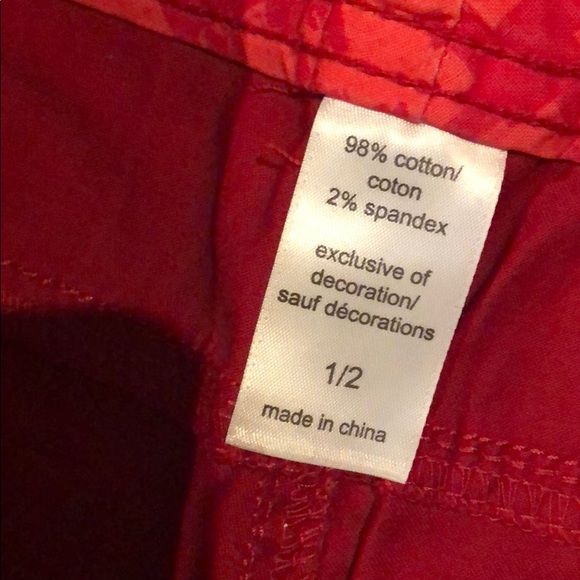 NWOT Maurice’s Pants Red Size 1/2 - Picture 5 of 6